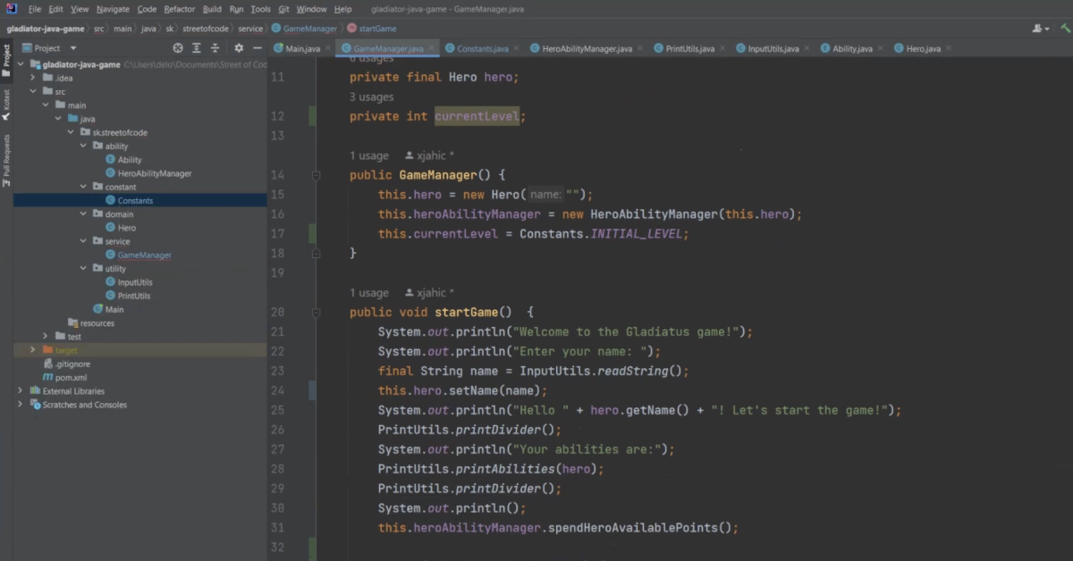 Nápady na projekty v Javě
